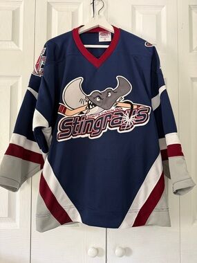 South Carolina Stingrays Vintage 2000-02 Authentic Hockey Jersey 48 S/M